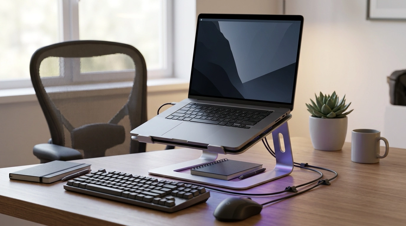 RGB Cooling Laptop Stand: Better Posture, Less Heat